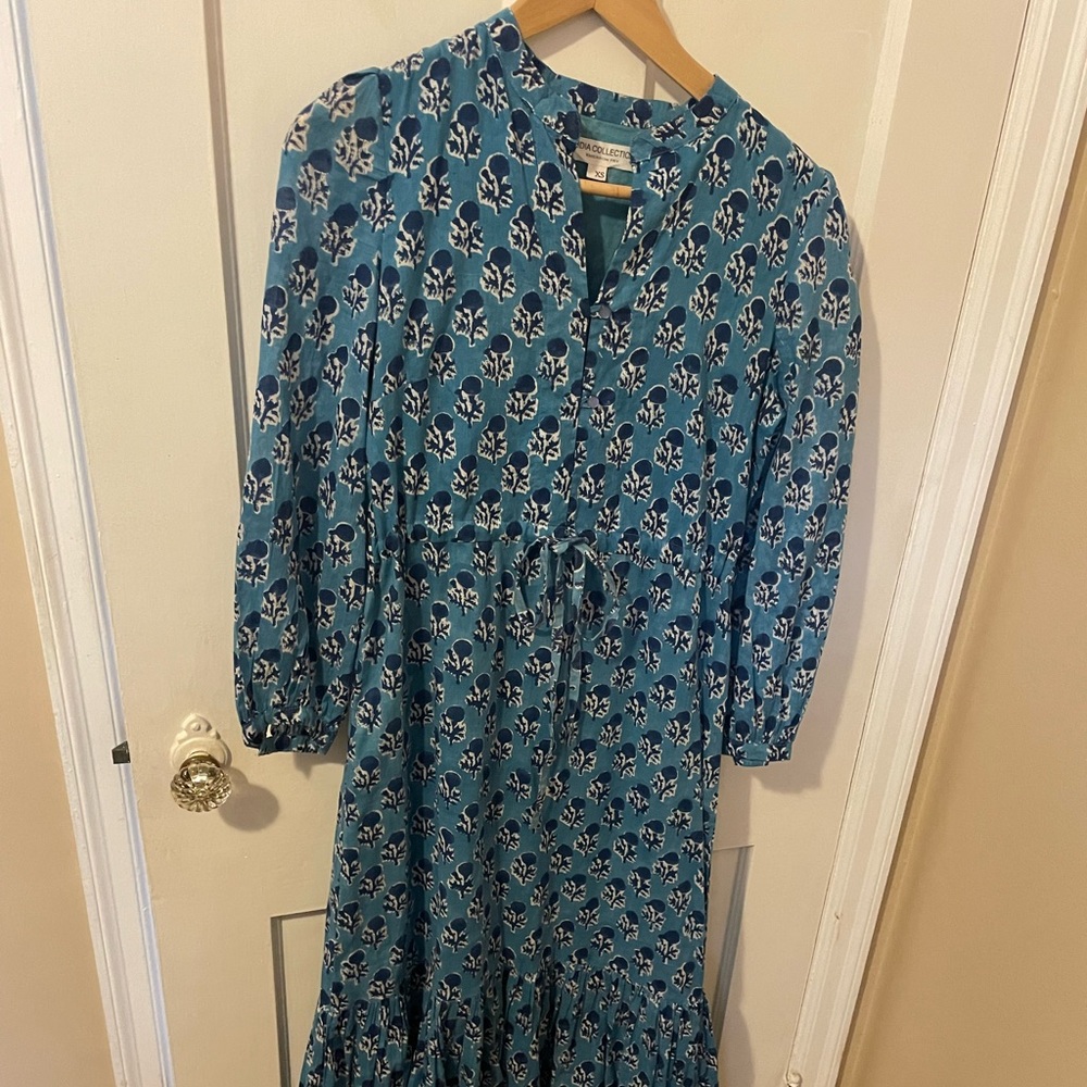 Emerson Fry India Collection Frances Dress Marigolds